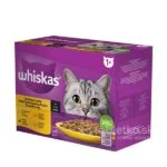 Whiskas kapsičky Hydinový výber v šťave 12x100g