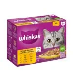 Whiskas kapsičky Hydinový výber v želé 12x100g