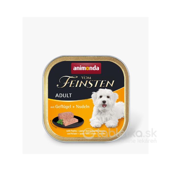 E-shop Animonda Vom Feinsten Dog Adult Poultry+Pasta 11x150g