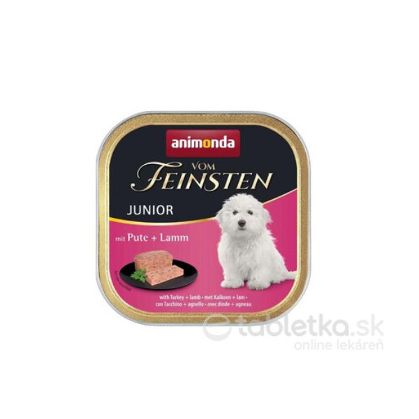 E-shop Animonda Vom Feinsten Dog Junior Turkey+Lamb 11x150g