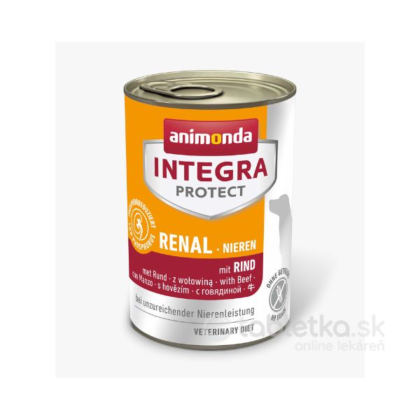Animonda INTEGRA Protect Dog Renal Beef 6x400g