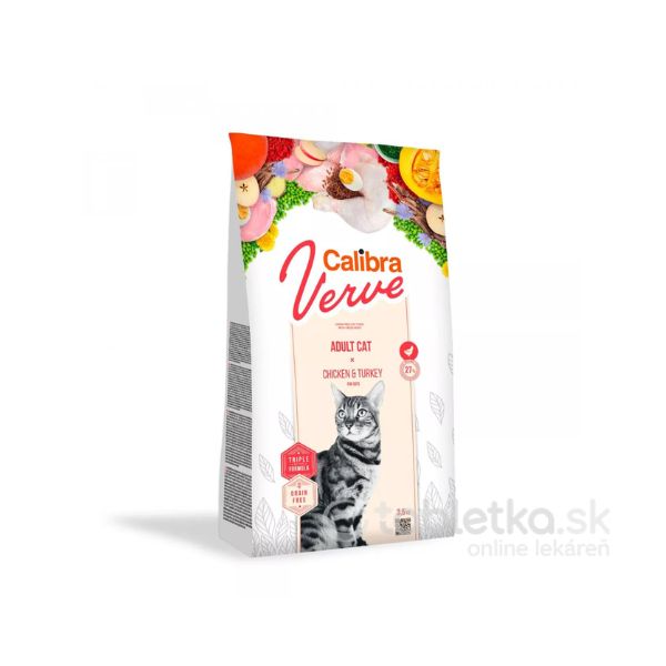 E-shop Calibra Cat Verve GF Adult Chicken&Turkey 3,5kg