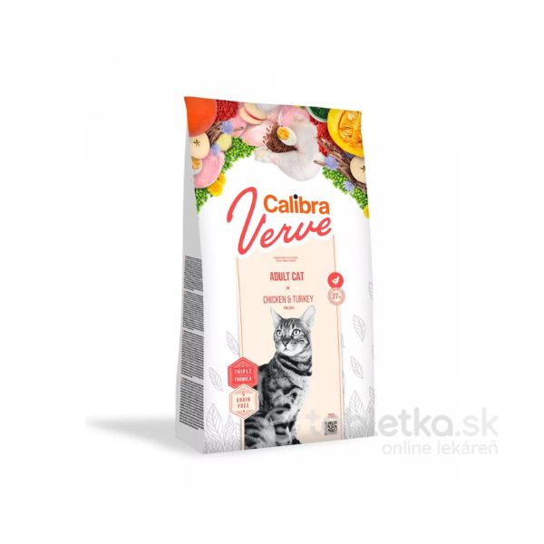 E-shop Calibra Cat Verve GF Adult Chicken&Turkey 750g