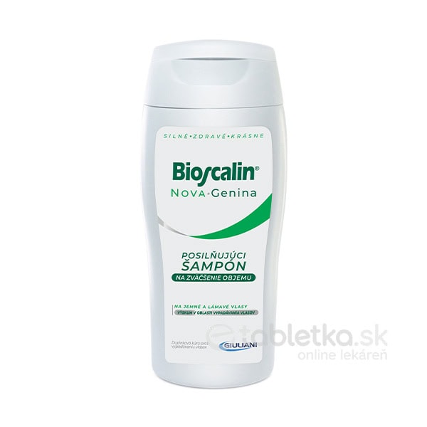 Bioscalin Nova Genina posilňujúci šampón na zväčšenie objemu 200ml
