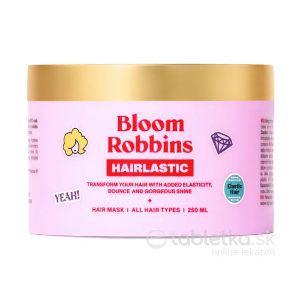 Bloom Robbins HAIRLASTIC maska na podporu elasticity vlasov 250ml