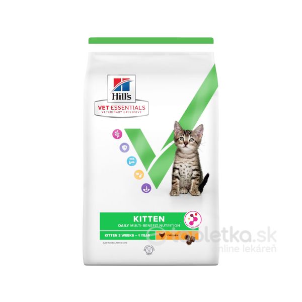 E-shop Hills VE Feline Multi benefit Kitten Chicken 400g