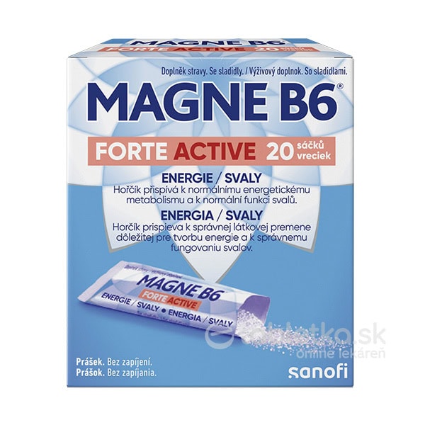 E-shop Magne B6 Forte Active (inovácia 2024) 20 vreciek