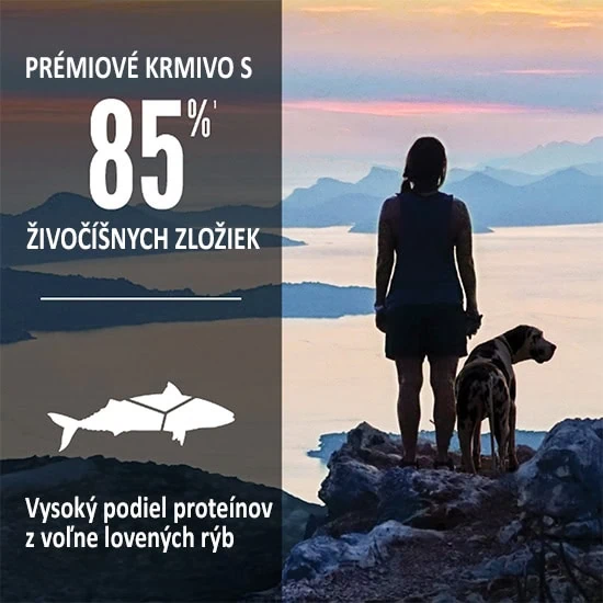 Orijen 6 Fish - Vysoký podiel proteínov z voľne lovených rýb