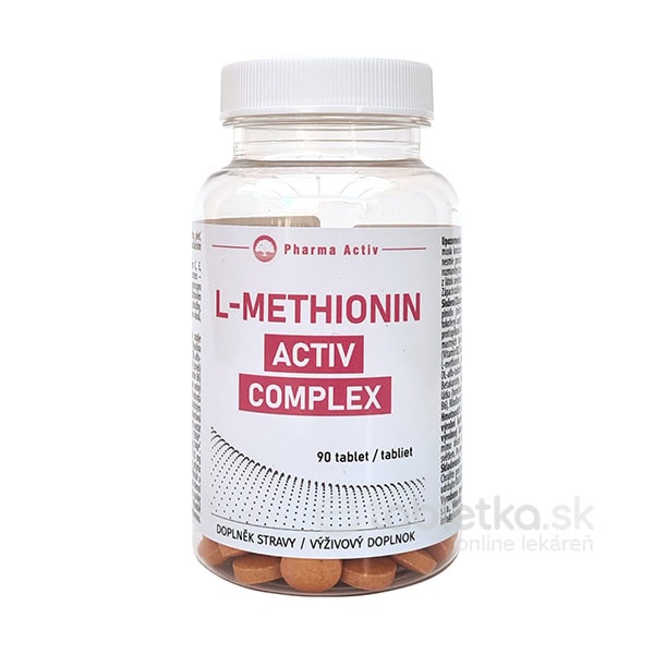 E-shop Pharma Activ L-METHIONIN Activ Complex 90tbl