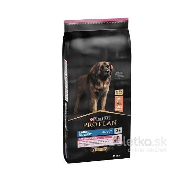 Purina ProPlan Dog Adult Large Robust Sensitive Skin Losos 14kg