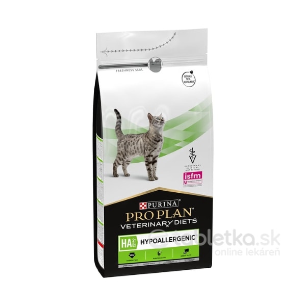 E-shop Purina ProPlan Veterinary Diets Cat HA St/Ox Hypoallergenic 1,3kg