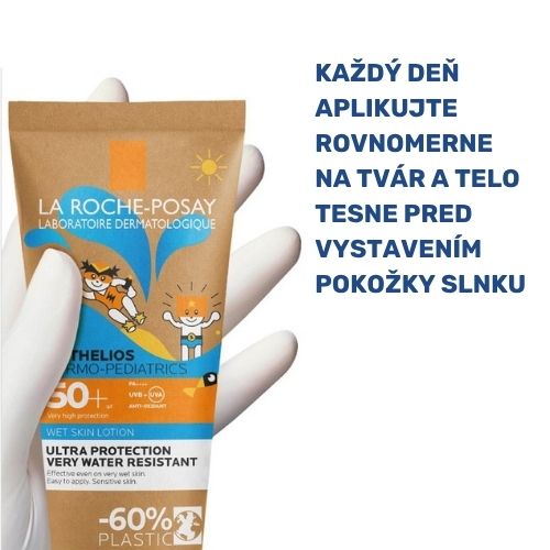 Správne použitie mlieka pre citlivú pokožku detí ANTHELIOS Dermo-Pediatrics