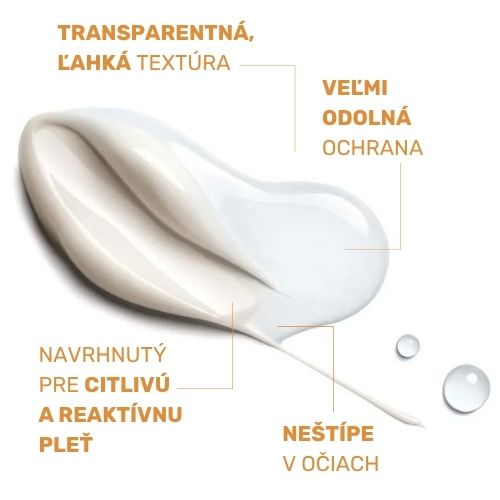 Textúra a ďalšie vlastnosti fluidu ANTHELIOS Invisible