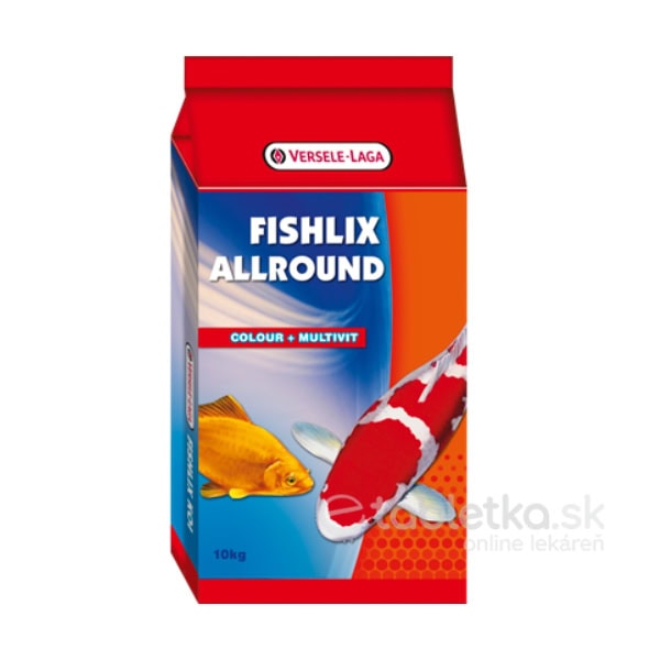 Versele Laga Fishlix Allround Trojfarebné krmivo pre ryby 10kg