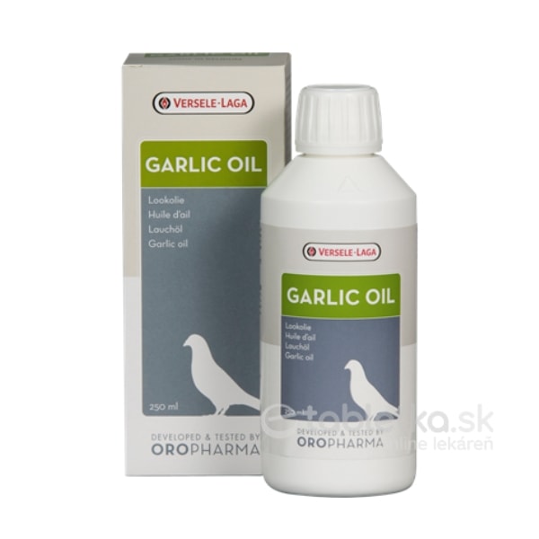 E-shop Versele Laga Oropharma Garlic Oil pre holuby 250ml