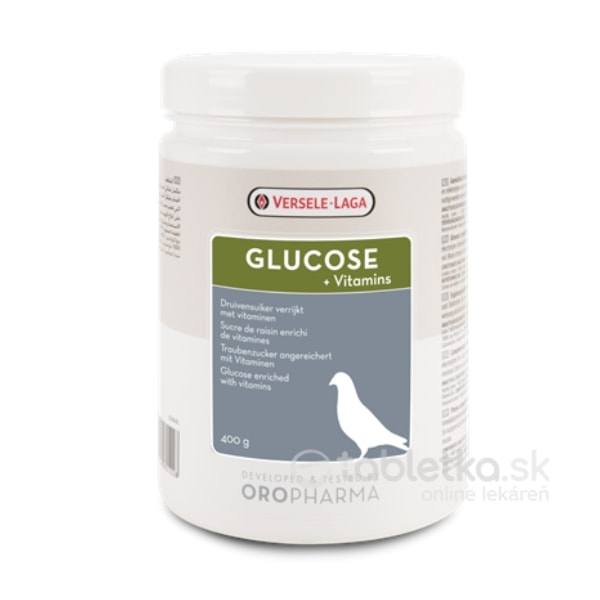 E-shop Versele Laga Orophama Glucose + Vitamins pre holuby 400g