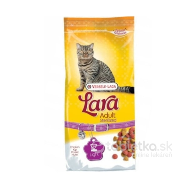 Versele Laga Lara Cat Adult Sterilized Promo 1,8kg+200g