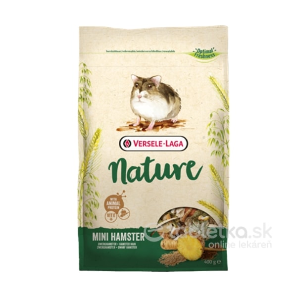 Versele Laga Nature Mini Hamster Zmes pre malé škrečky 400g