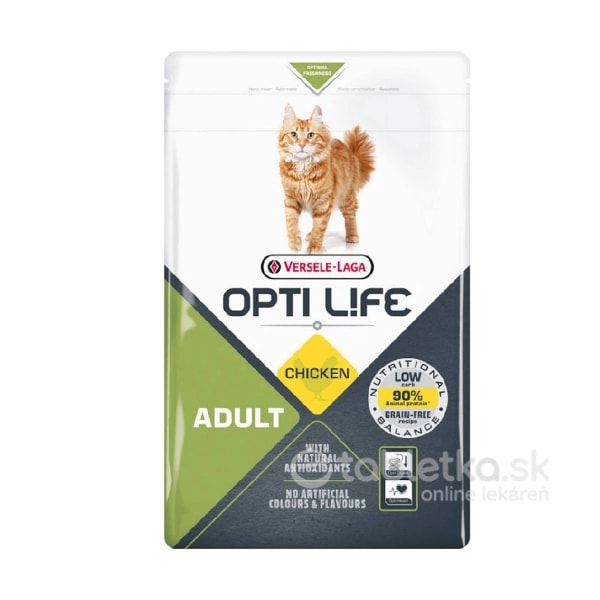 E-shop Versele Laga Opti Life Cat Adult 2,5kg