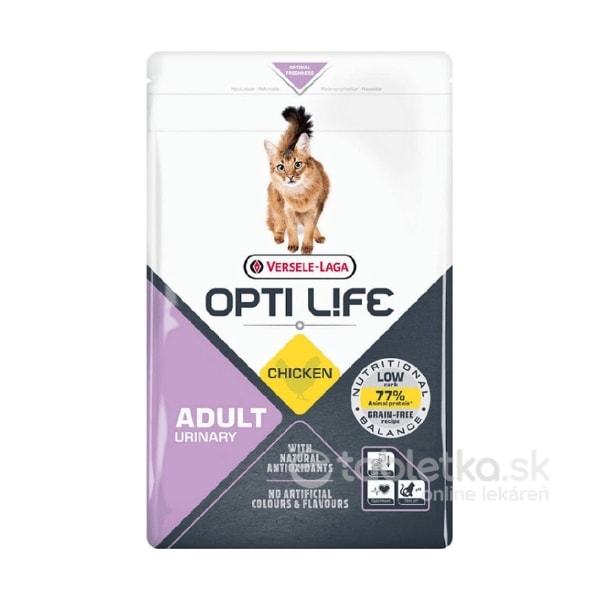 E-shop Versele Laga Opti Life Cat Adult Urinary 2,5kg