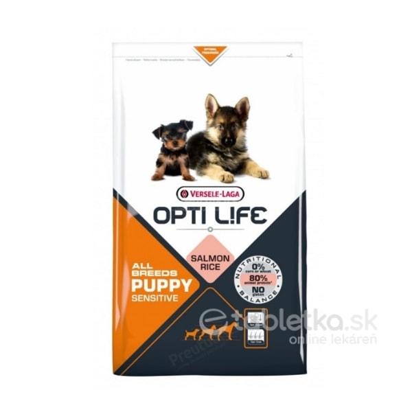 Versele Laga Opti Life Dog Puppy All Breeds Sensitive 12,5kg