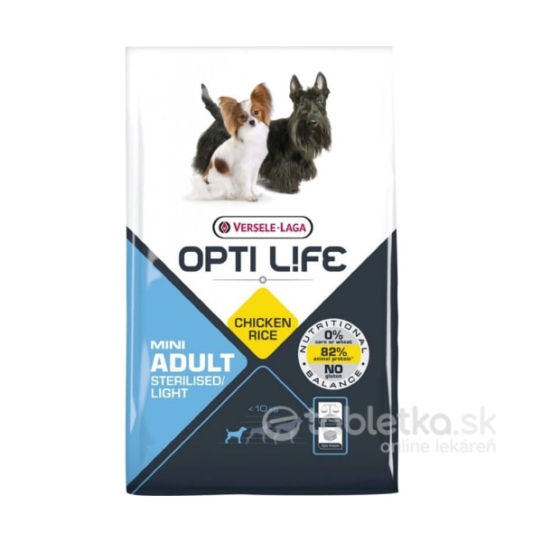 Versele Laga Opti Life dog Adult Light Mini 7,5kg