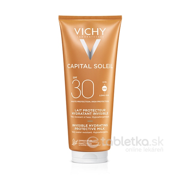 E-shop Vichy Capital Soleil hydratačné ochranné mlieko na opaľovanie SPF30, 300ml