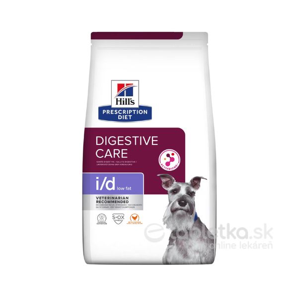 Hills Diet Canine i/d Low Fat Dry 12kg