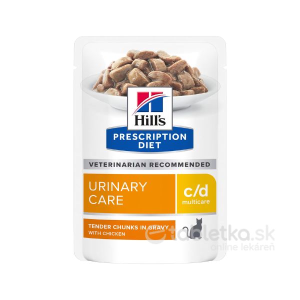 Hills Diet Feline c/d Multicare Chicken 12x85g