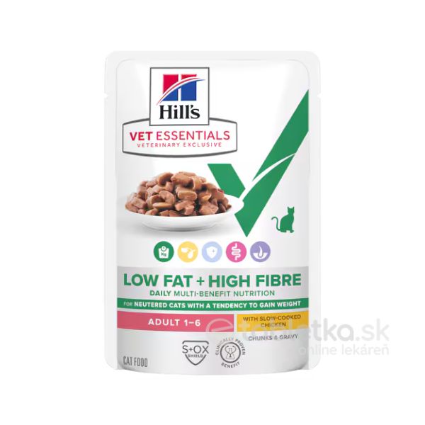 Hills VE Feline Multi benefit Adult Weight Chicken 12x85g