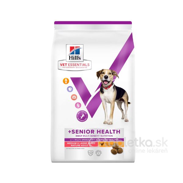 Hills VE Canine Multi benefit Senior health Medium&Maxi Chicken 2kg