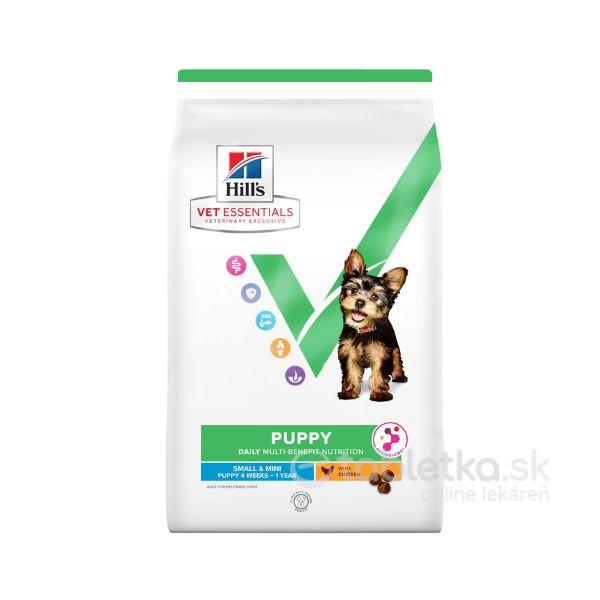 E-shop Hills VE Canine Multi benefit Puppy Small&Mini Chicken 2kg