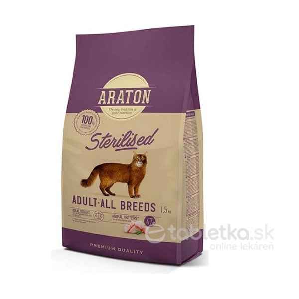ARATON Cat Adult Sterilised 1,5kg