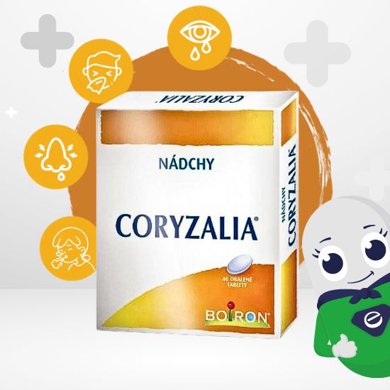Coryzalia tablety zložené zo 6 homeopatických liekov a ich výhody