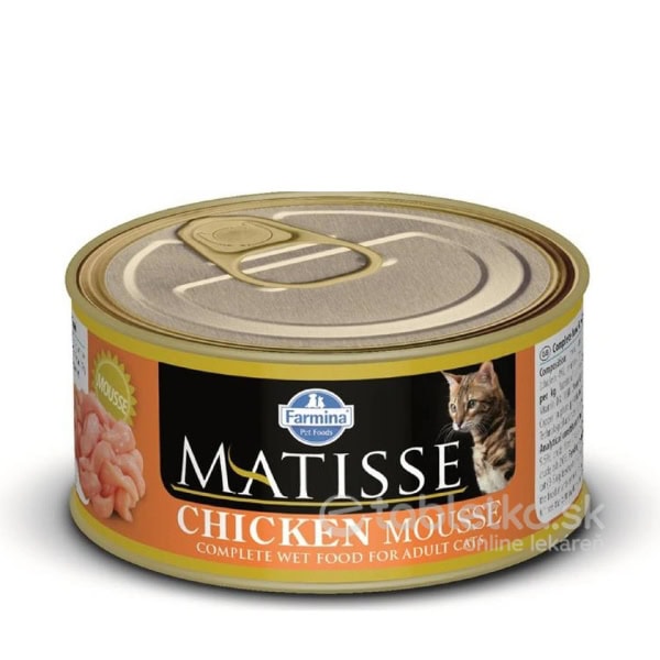 Farmina MO P Matisse Cat Chicken Mousse, pena, konzerva pre mačky 85g