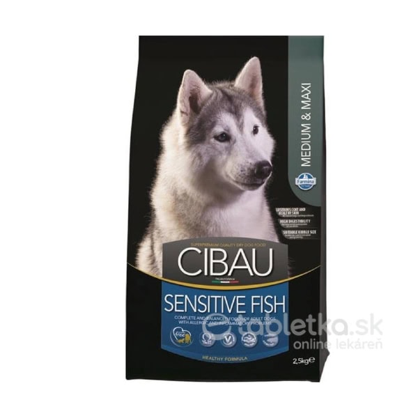 Farmina MO SP Cibau Dog Adult Medium & Maxi, Sensitive Fish 2,5kg