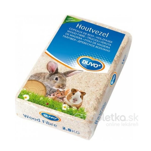 Hobliny DUVO+, podstielka pre hlodavce 2,5kg
