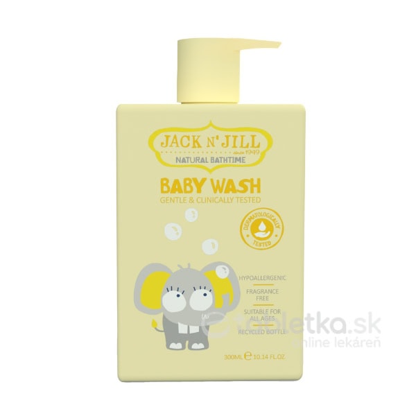 JACK N´JILL sprchový gél pre bábätká od narodenia 300ml