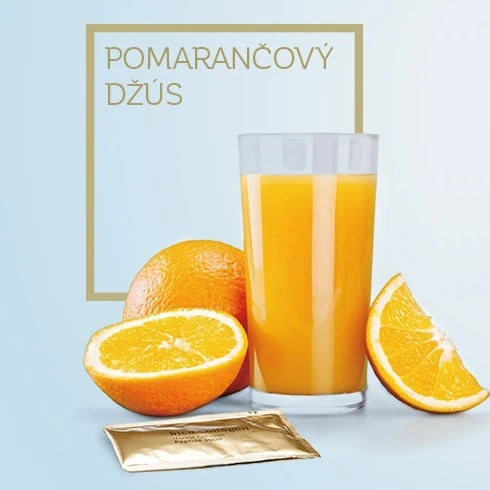 Ako užívať Inca Collagen? Zmiešajte ho napríklad s pomarančovým džúsom.