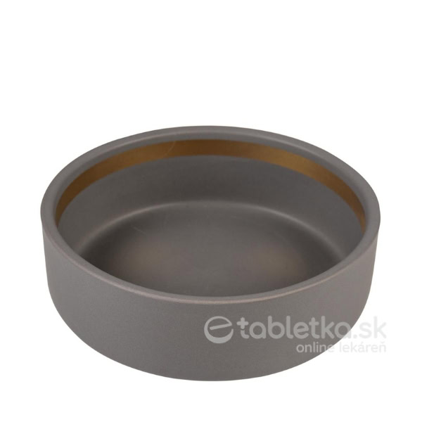 Miska DUVO+, pre psov keramická sivá 350ml