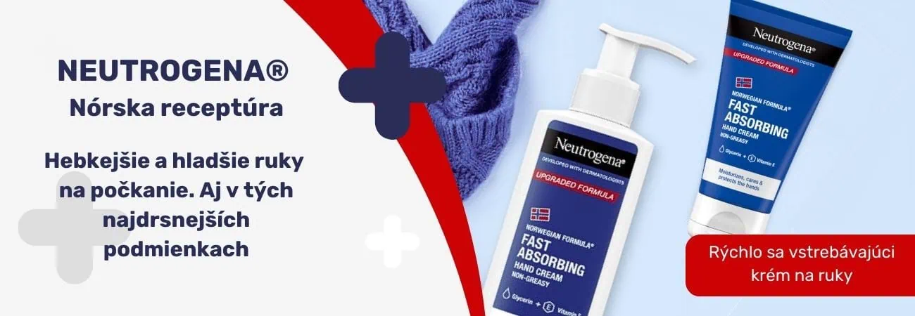 Neutrogena krém na ruky - rýchlo vstrebávajúci sa krém