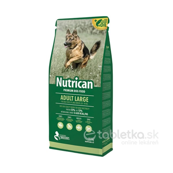 Nutrican Dog Adult Large 15kg+2kg