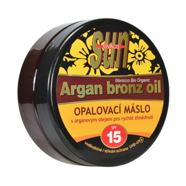 SUN Argan Bronz Oil opaľovacie maslo SPF15 200ml
