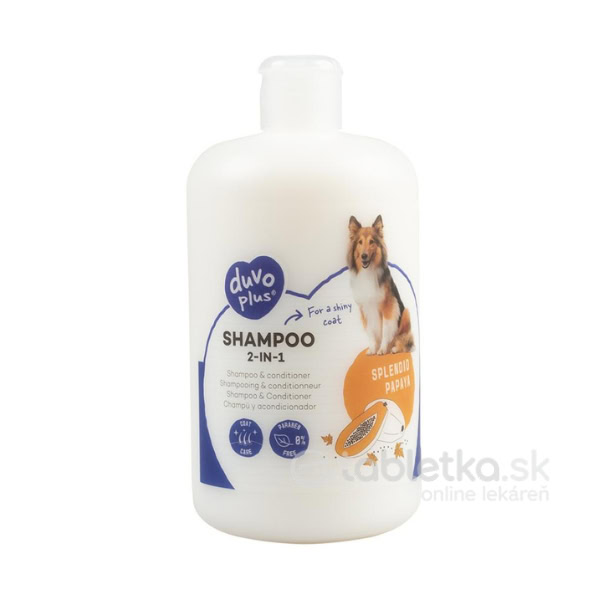 Šampón DUVO+, kondicionér pre psov 2v1, 250ml