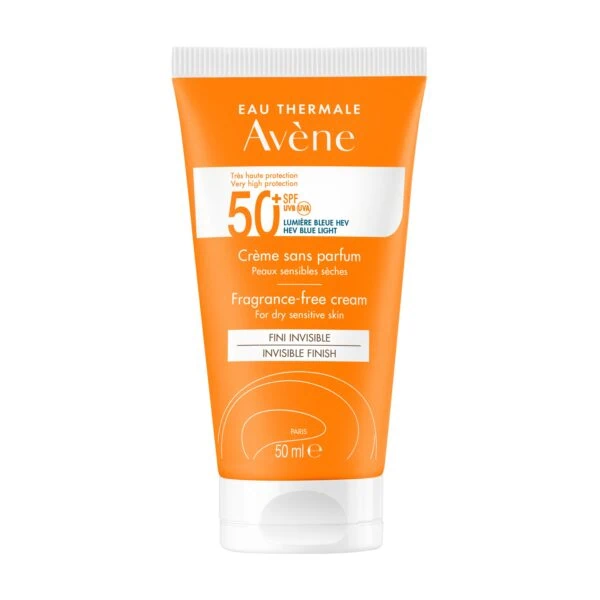 Avène krém bez parfumácie SPF 50 50ml