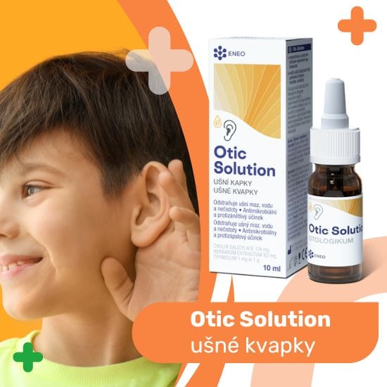 Otic Solution ušné kvapky pre deti aj dospelých - 3 najväčšie výhody produktu