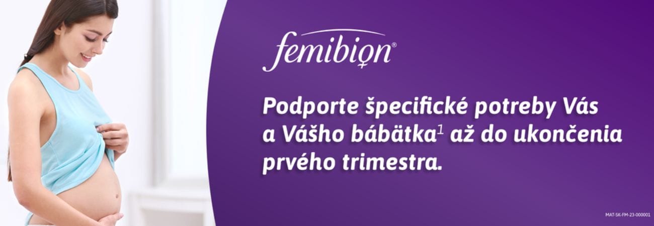 Femibion 1 - doplnok pre plánovanie a prvé týždne tehotenstva