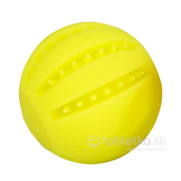 Hračka DUVO+, pre psov lopta led silikónová, svietiaca, zelená 10cm