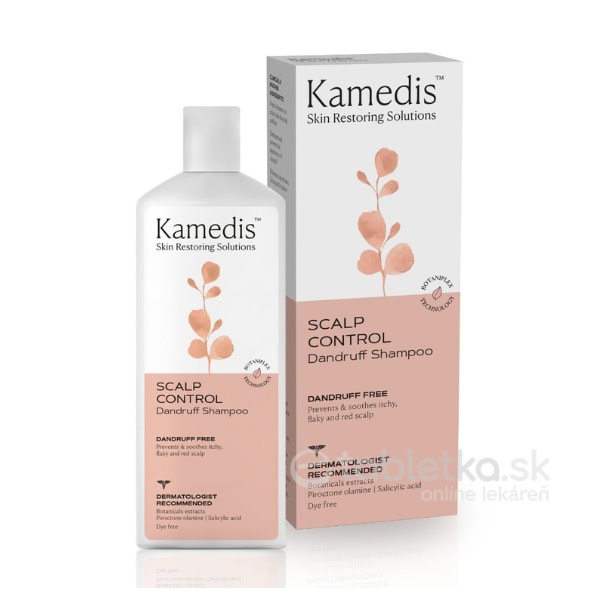 E-shop Kamedis SCALP CONTROL šampón proti lupinám (inovácia 2024) 200ml