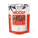 Pamlsok pre psov Woolf Salmon Chunkies 100g